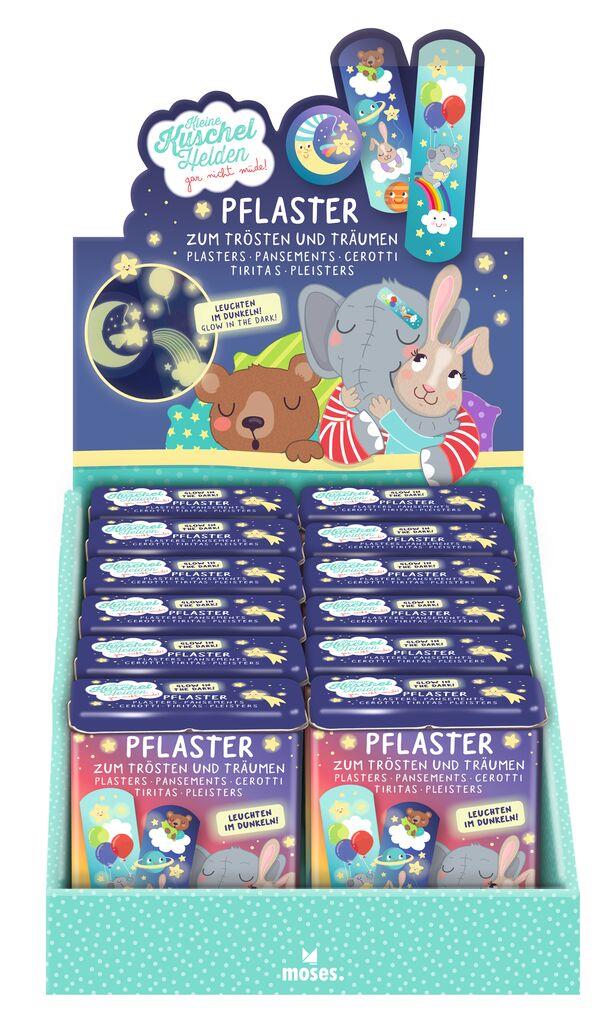 Glow in the dark pleisters