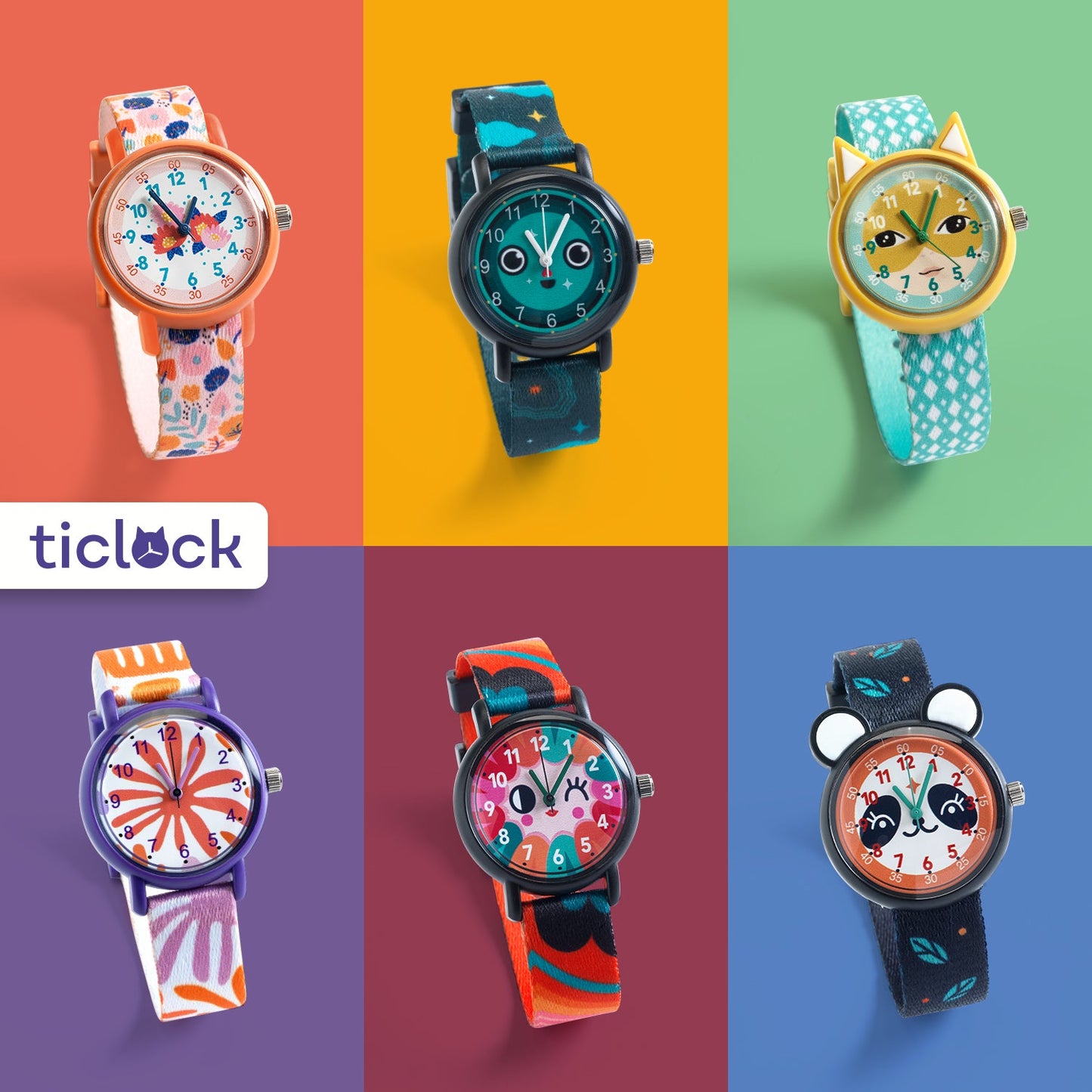 Ticlock - Montre des petits Montre panda