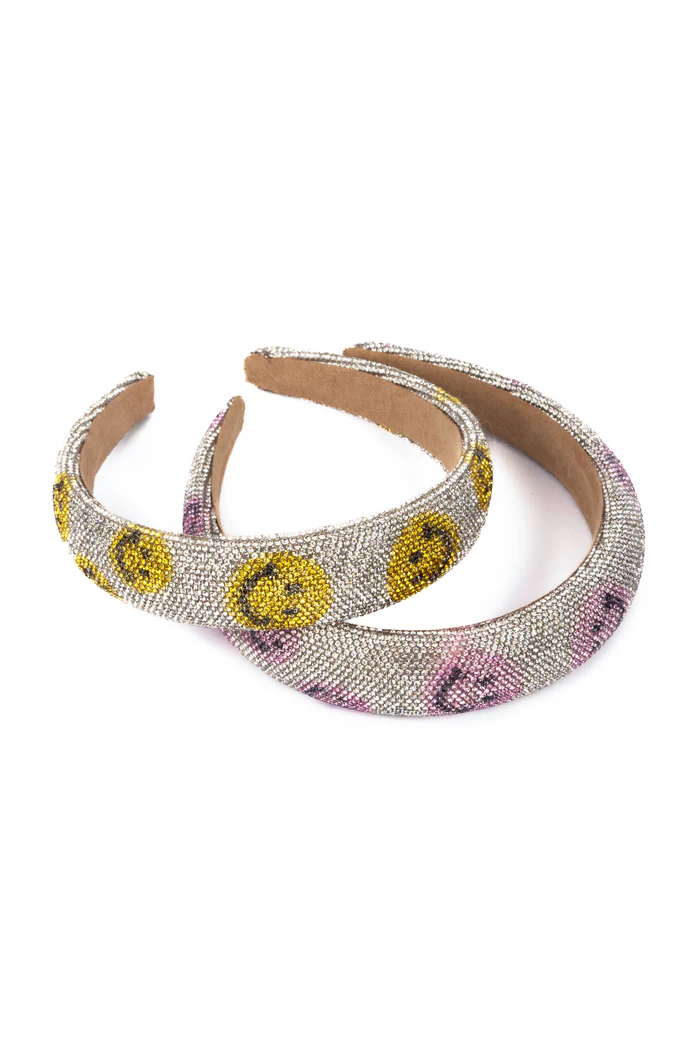 Glitzy Giggle Headband, 2 styles assorted