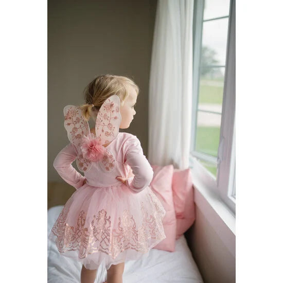 Rose Gold Tutu with Wings, SIZE US 4-6