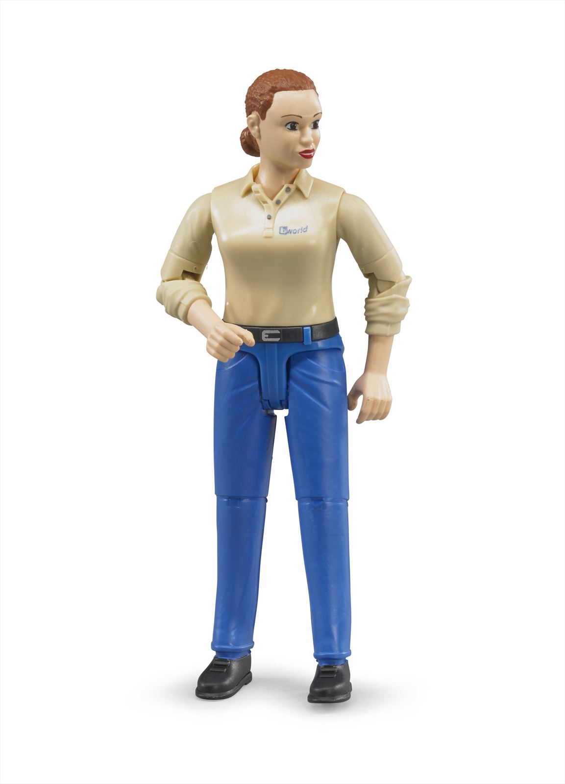 Bruder bworld Vrouw met blauwe broek