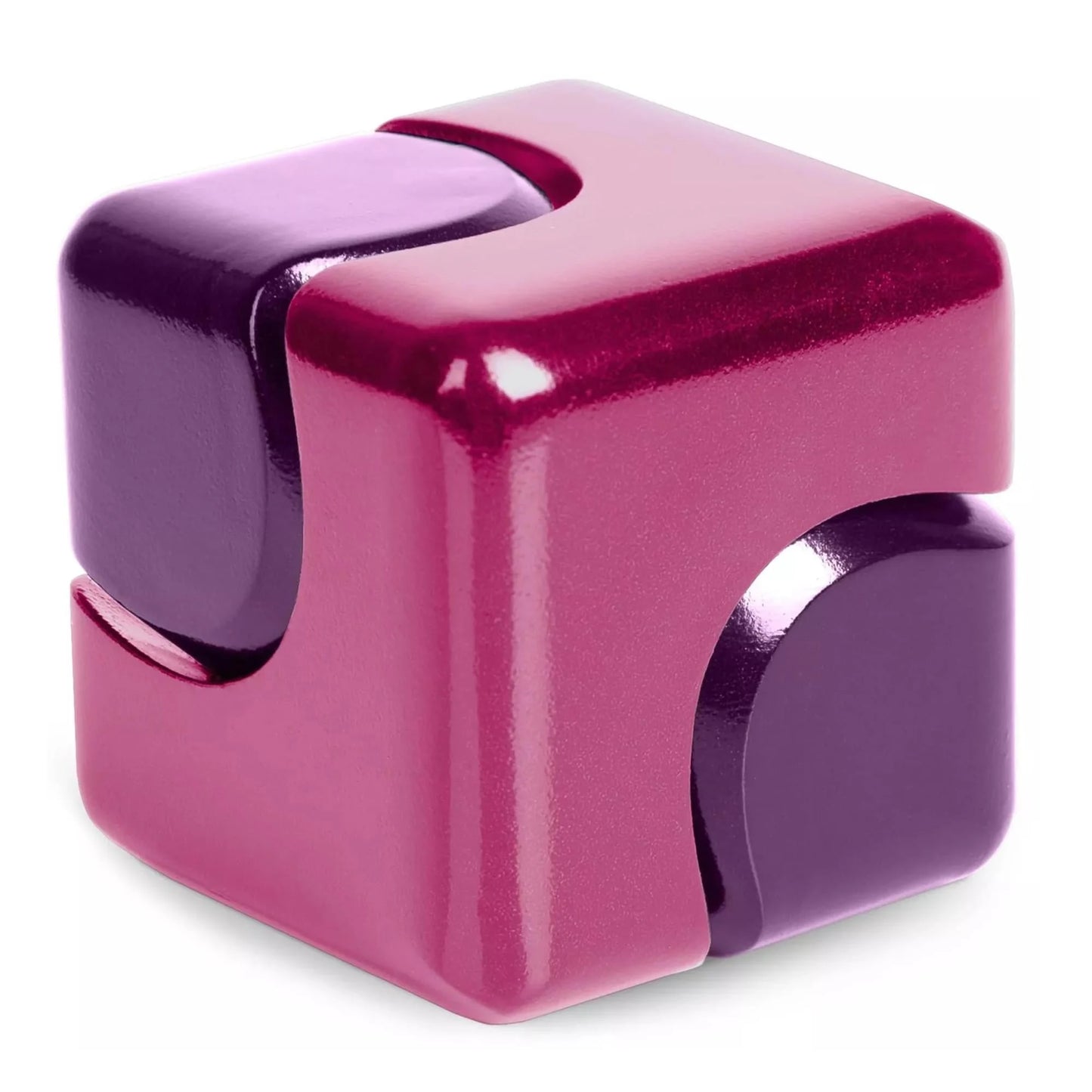 Cube spinner paars