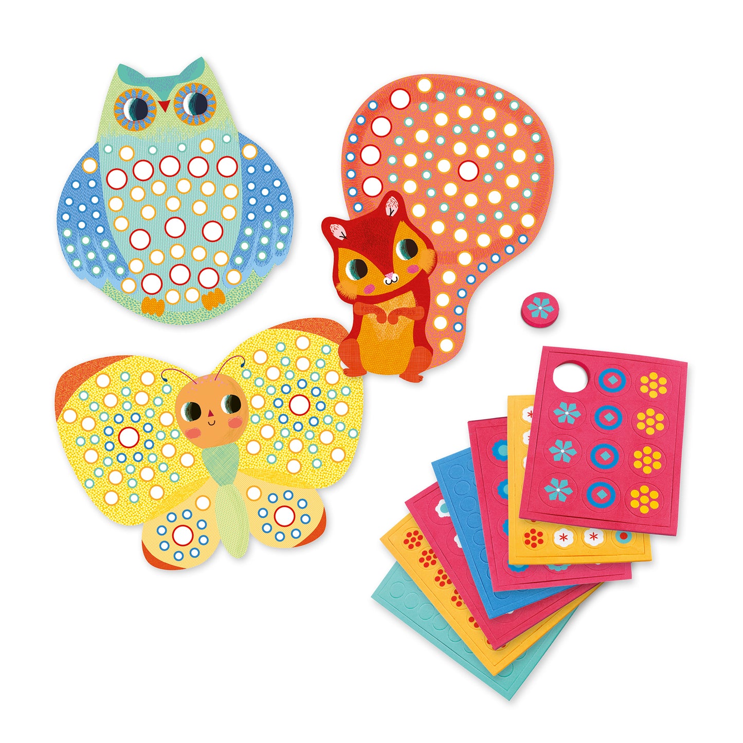 Collages pour les petits Millefiori