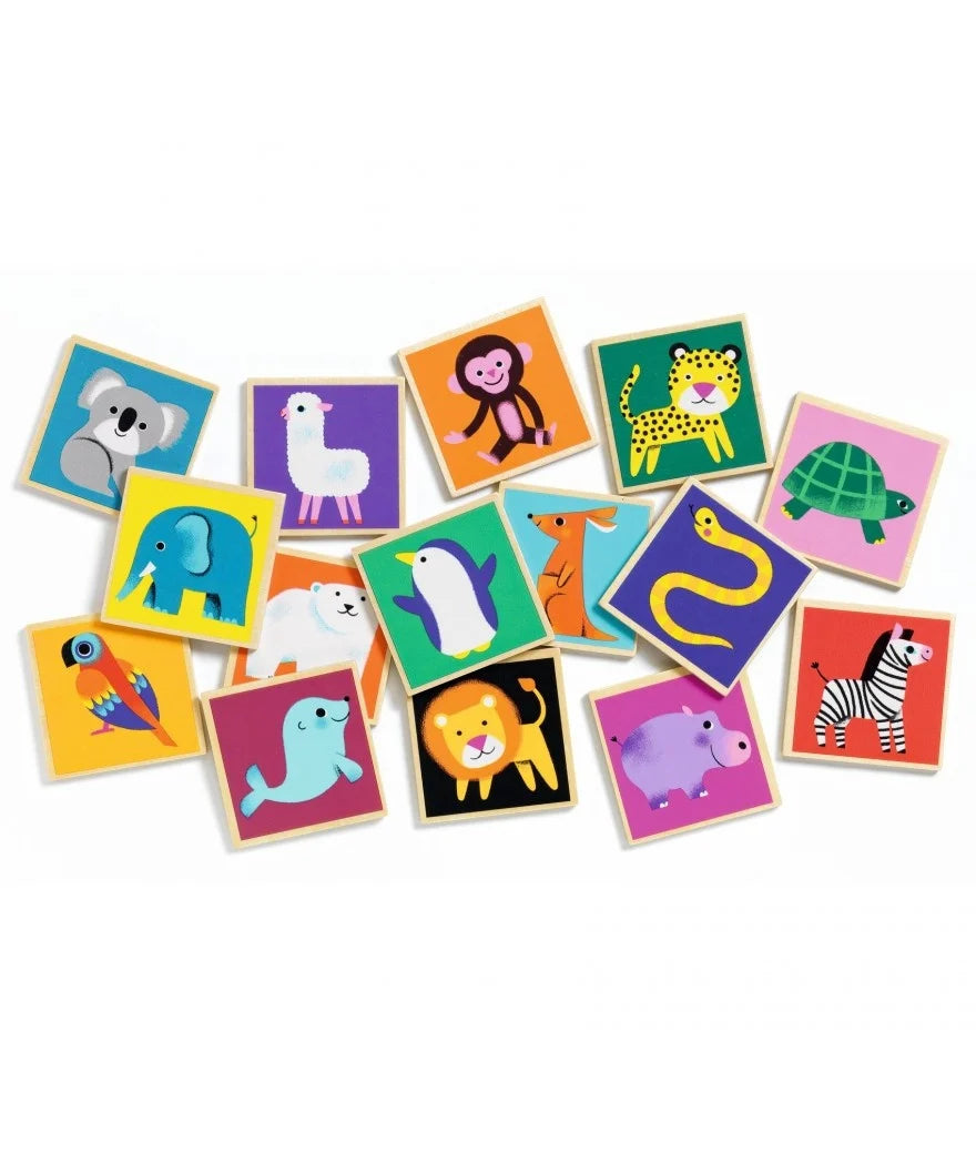 Jeux éducatifs bois Memo Wood