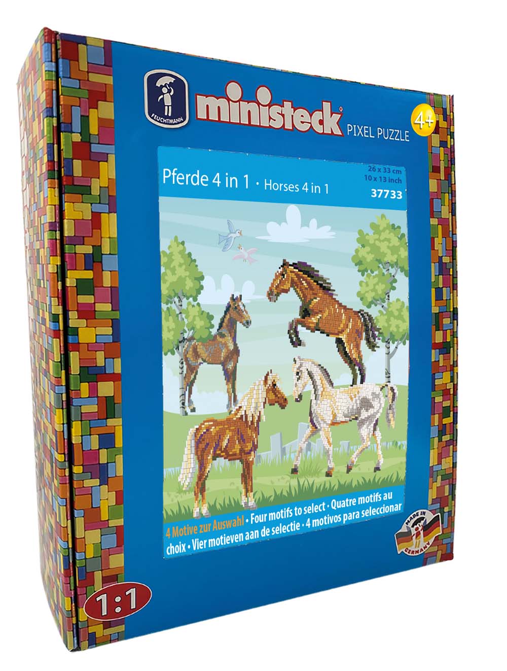 Ministeck Horses 4in1 - XL Box - 1500pcs