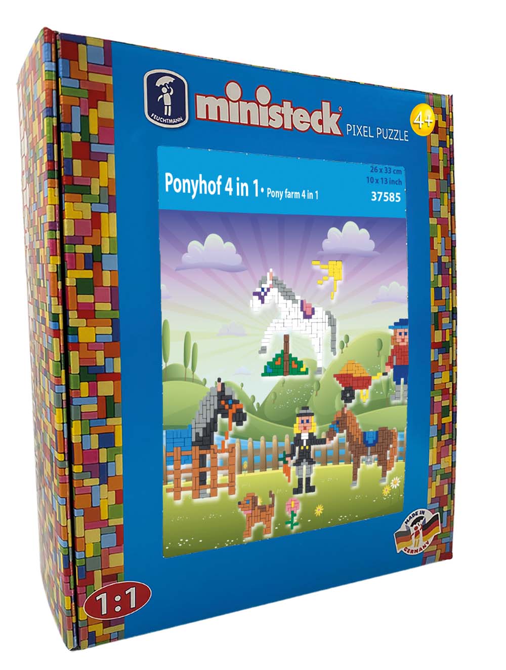 Ministeck Pony Farm 4in1 - XL Box - 1000pcs