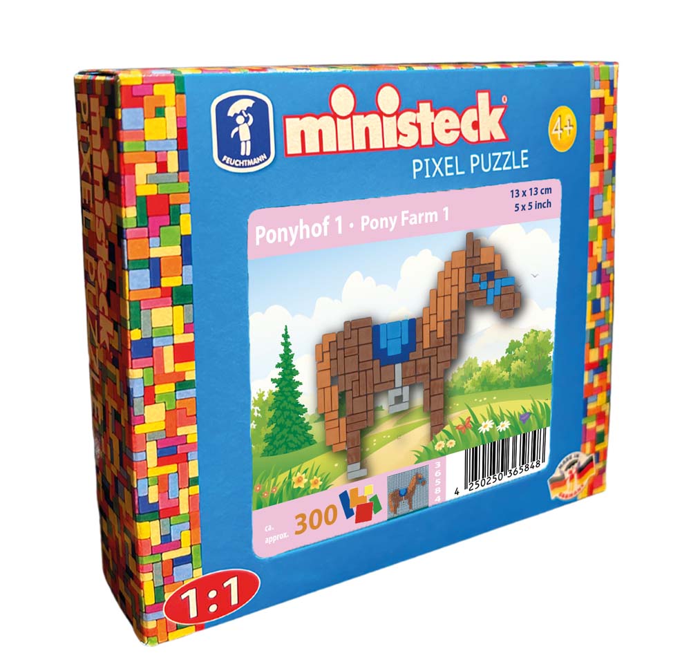 Ministeck Ponyfarm 1 - Small Box - 300pcs