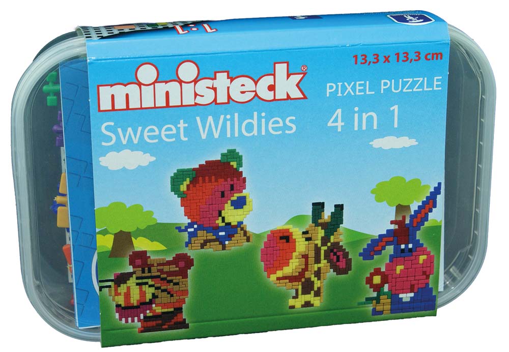 Ministeck Sweet Wildies 4in1 - Plastic Box - 500pcs