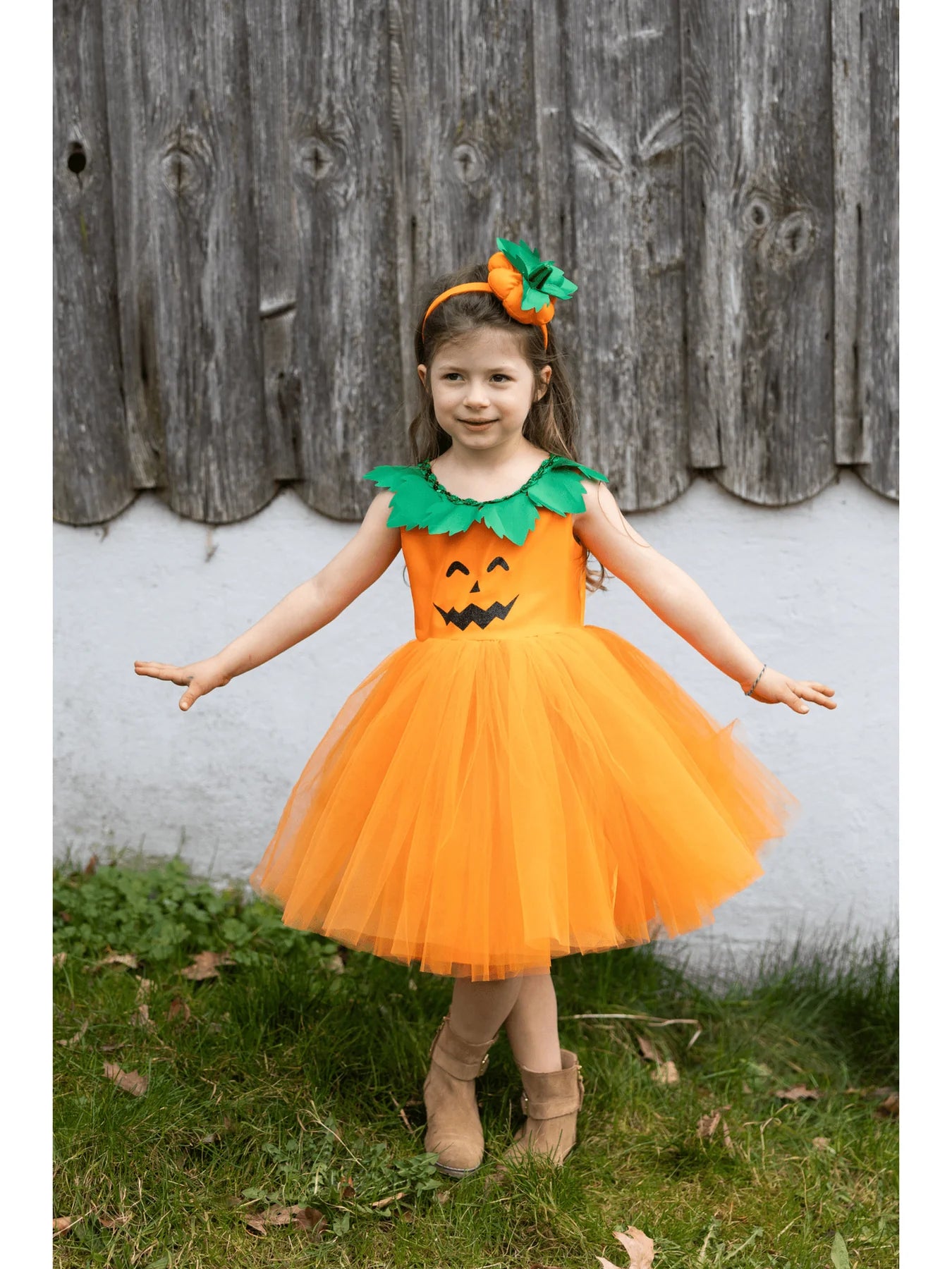 Pumpkin Patch Princess Dress, SIZE US 5-6
