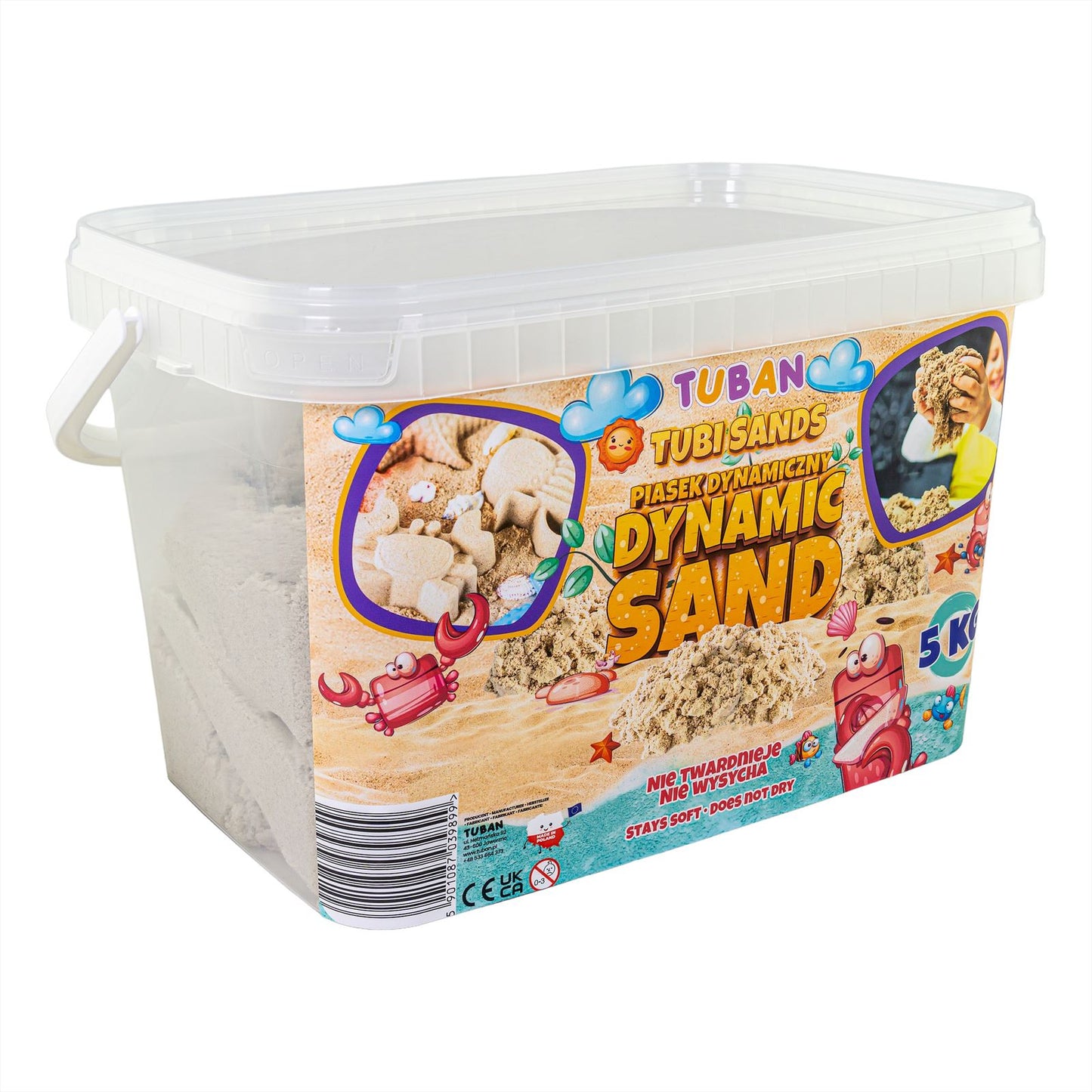 Tuban - Dynamic Sand – Natural 5 Kg In Reusable Container