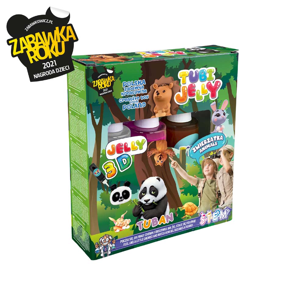 Tuban - Tubi Jelly Set With 3 Colors – Animals
