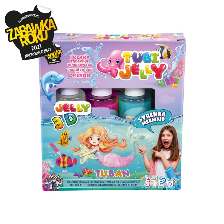 Tuban - Tubi Jelly Set With 3 Colors – Mermaid