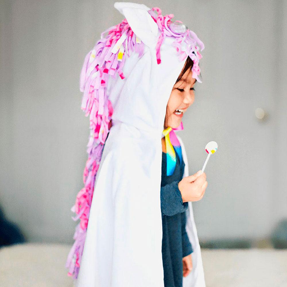 Toddler Unicorn Cape, White, SIZE US 2-3T