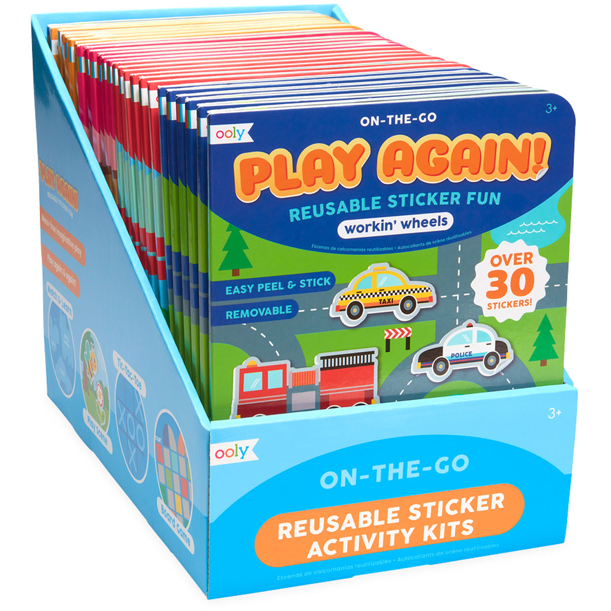 Ooly - Play Again Mini On The Go Activity Kit - Display - Loaded