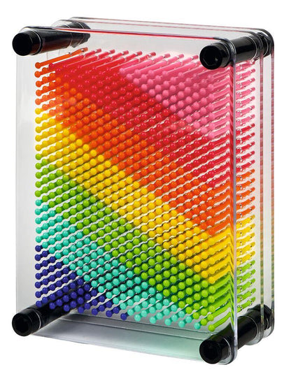 Pin art 3D regenboog