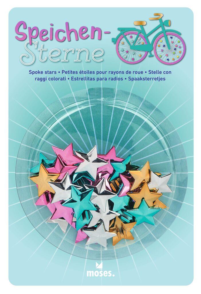 Spaakdecoratie metallic sterren/hartjes 2 assorti