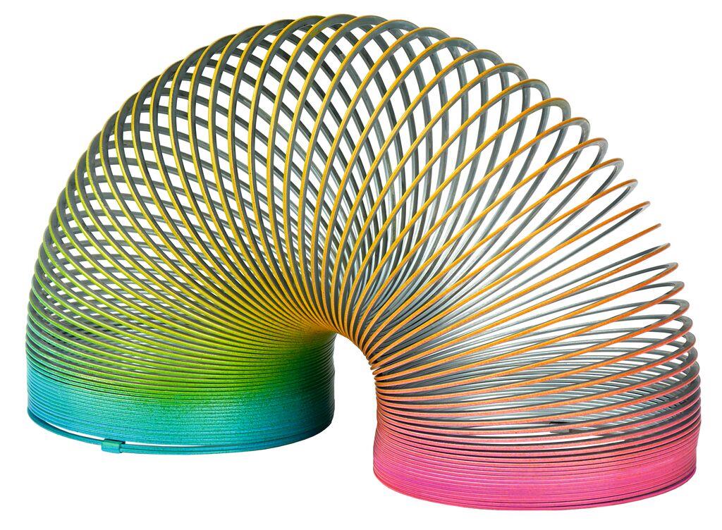 Metalen traploper regenboog 6,5 cm