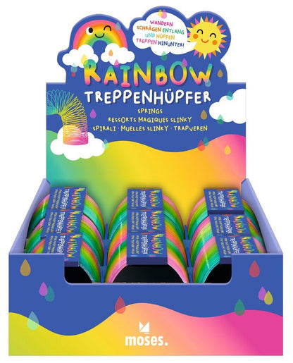 Metalen traploper regenboog 6,5 cm