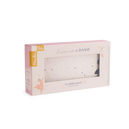 Muziekmobiel – La Petite École de Danse (muis, zwanen &amp; sterren)