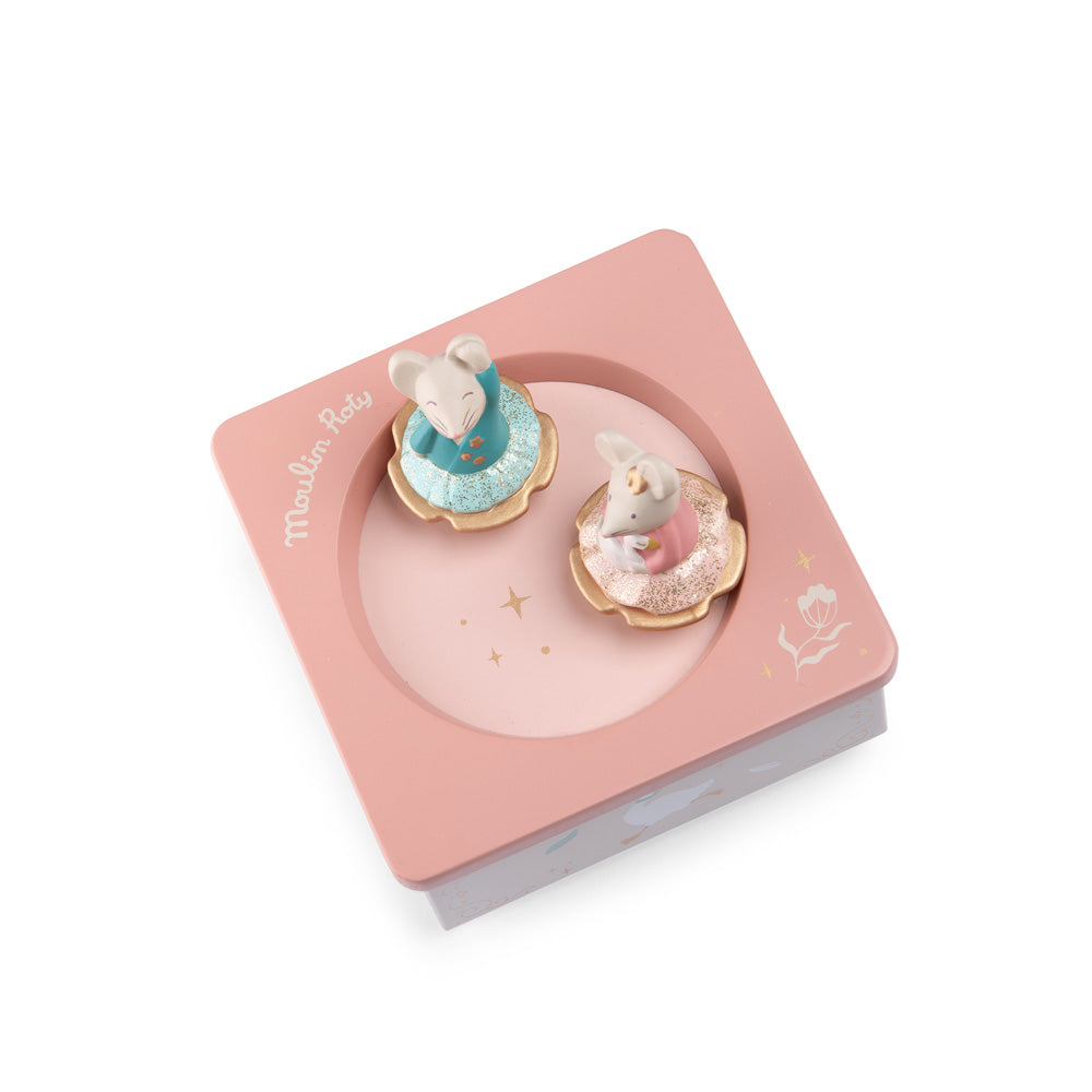 Muziekdoos – 2 dansende muisjes (La Petite École de Danse)