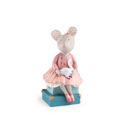 Spaarpot – muis & zwaan (La Petite École de Danse)