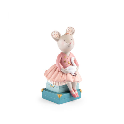 Spaarpot – muis & zwaan (La Petite École de Danse)