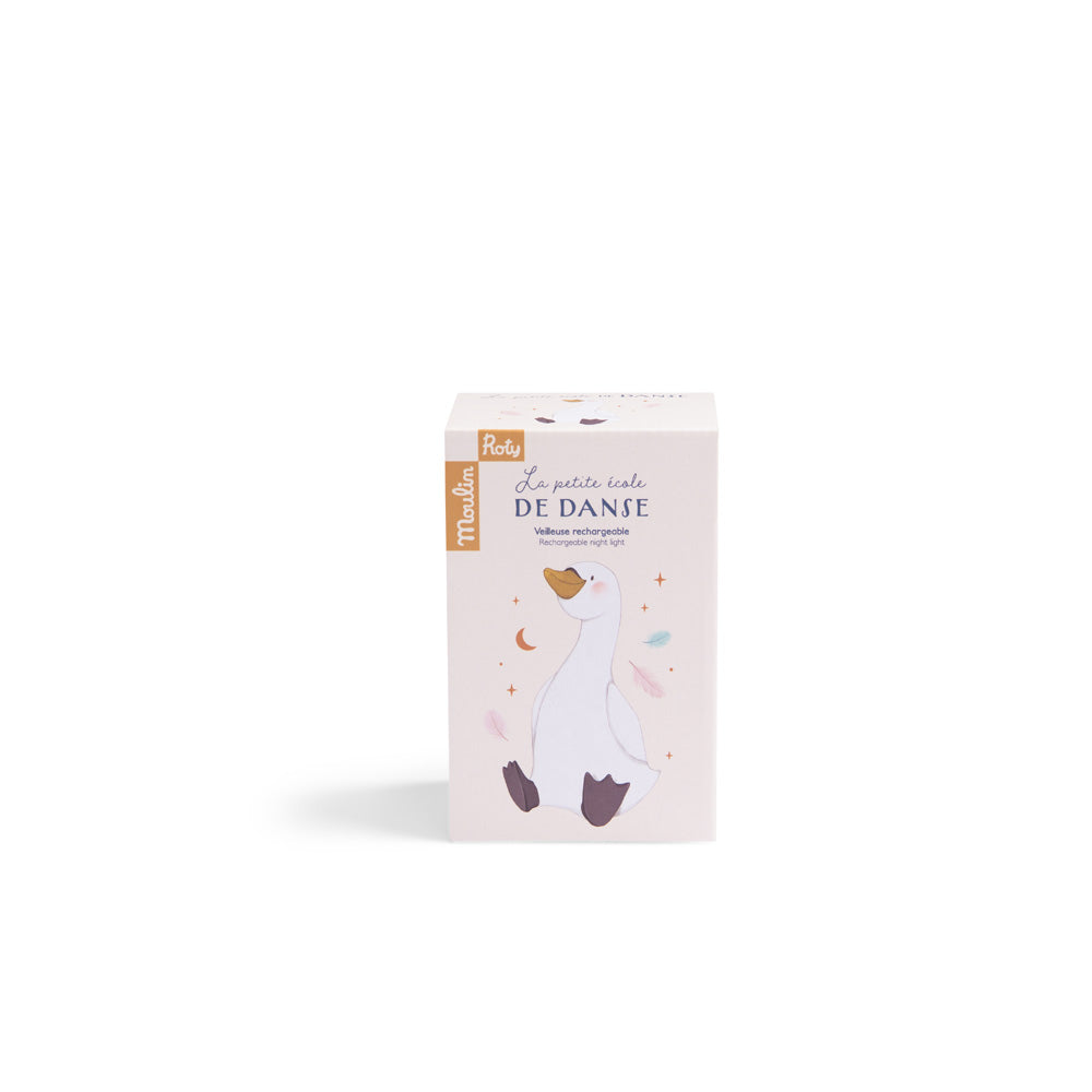 Nachtlampje zwaan – La Petite École de Danse (oplaadbaar)