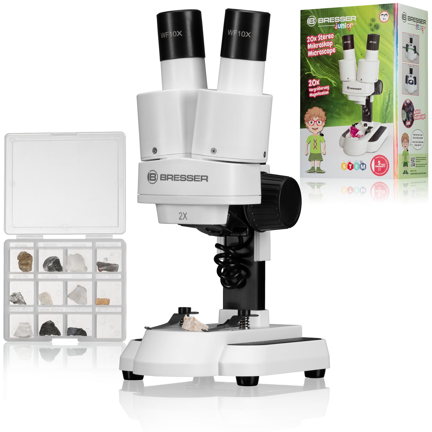 BRESSER JUNIOR Stereo Microscoop 20x