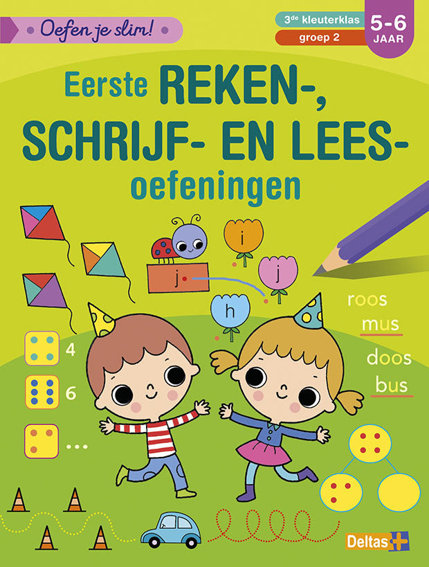 Eerste reken schrijf en lees oefeningen