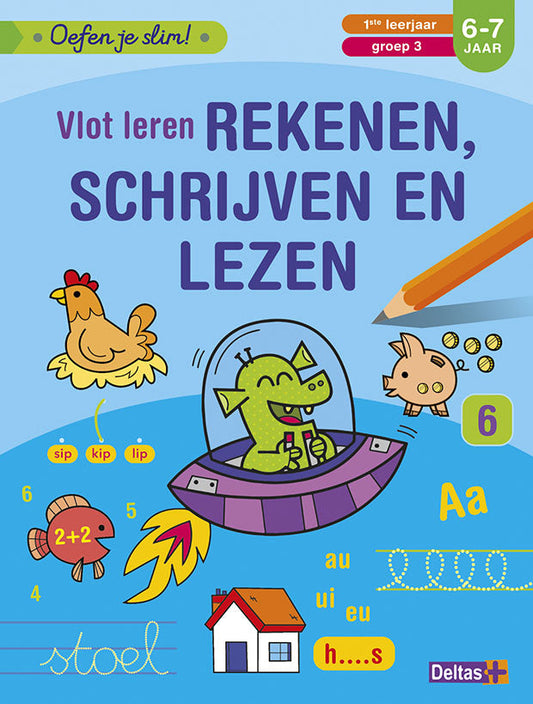 Vlot leren rekenen schrijven en lezen