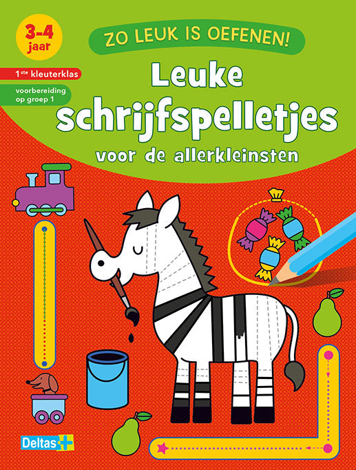 Leuke schrijf spelletjes voor de aller kleinste