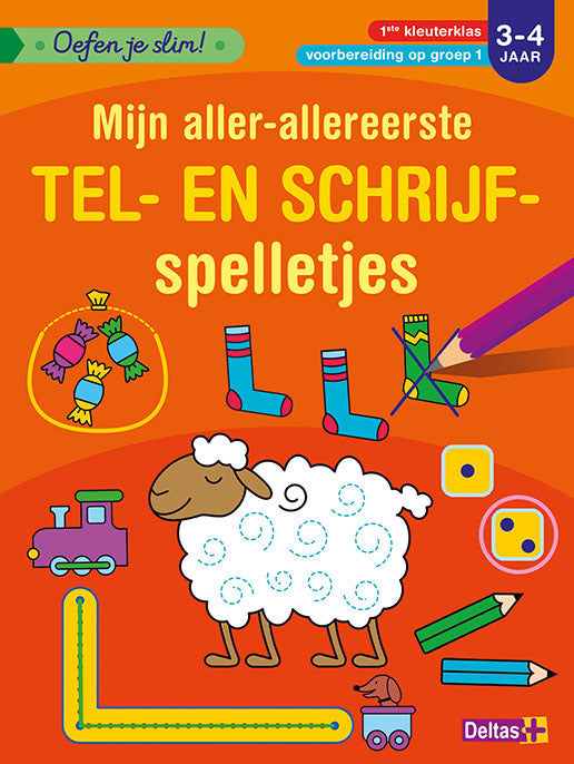 Mijn aller eerste tel en schrijf spelletjes