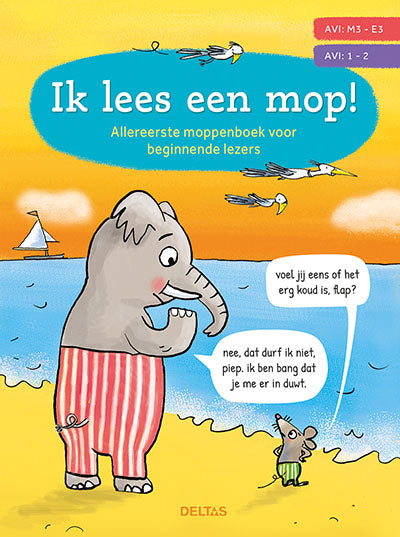 Ik lees een mop
