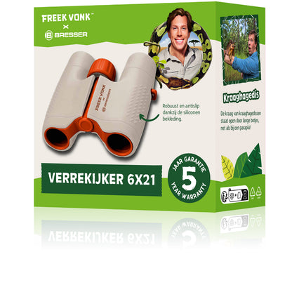 Freek Vonk x BRESSER Kinderverrekijker 6x21 beige