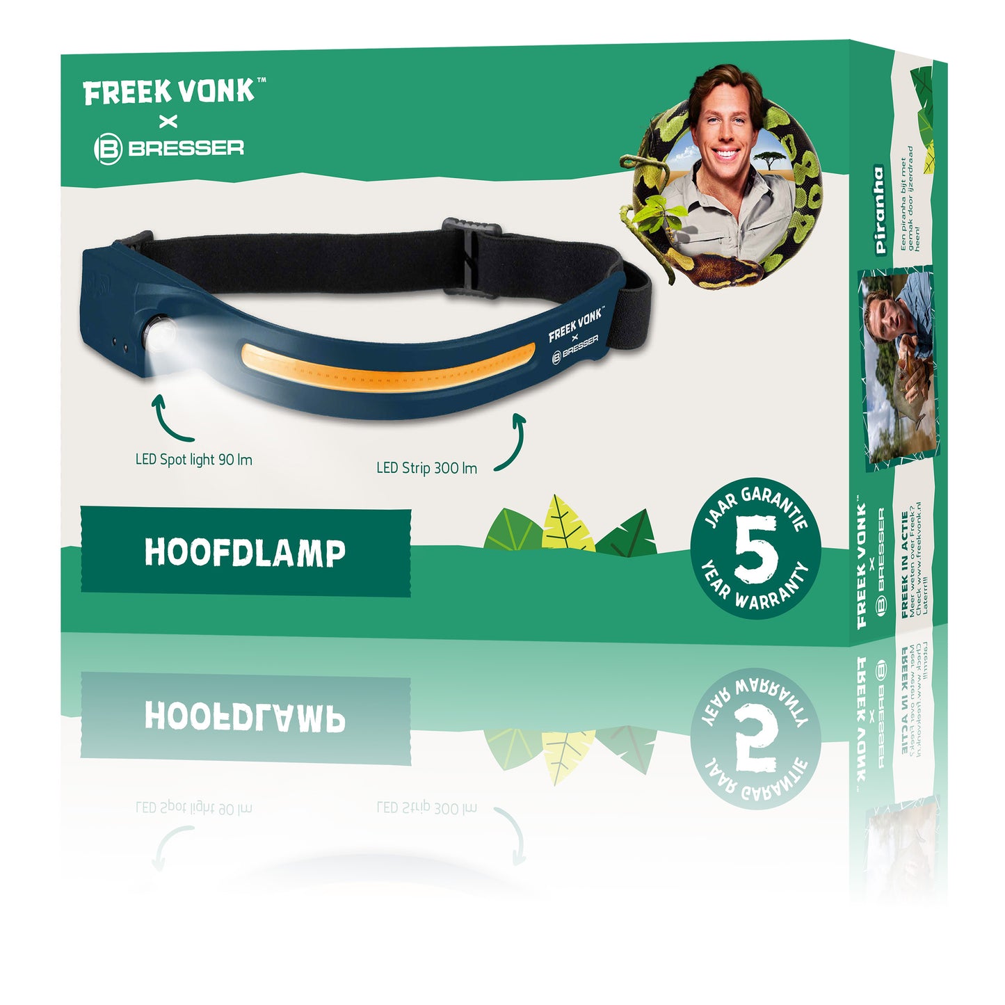 Freek Vonk X BRESSER LED-hoofdlamp