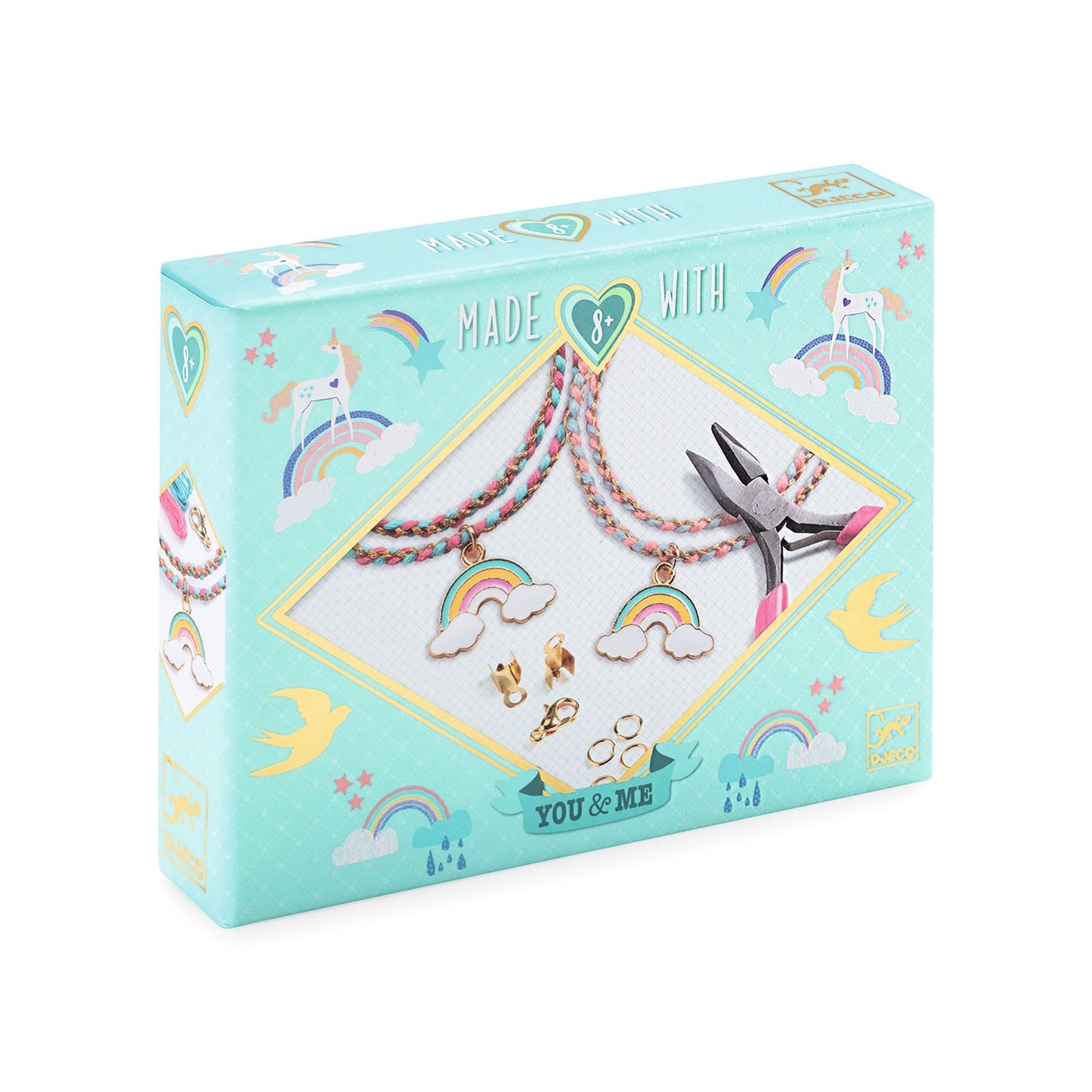 You & Me Kumihimo Arc-en-ciel