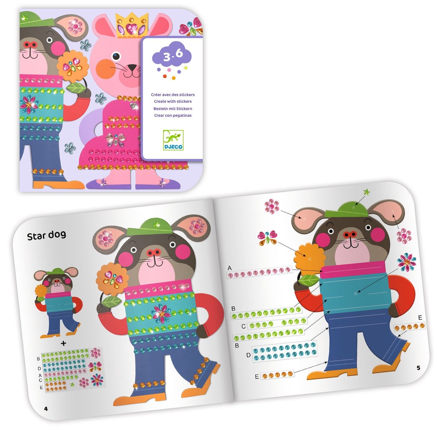 Stickers pour les petits Eclatants