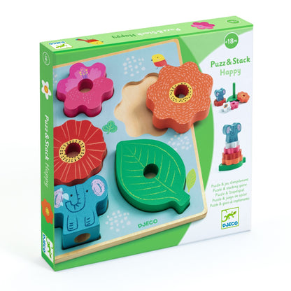 Puzzles relief Puzz & Stack Happy