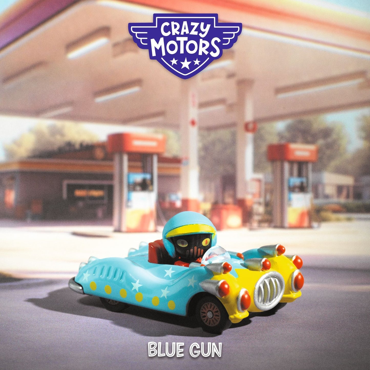 Crazy Motors Blue Gun