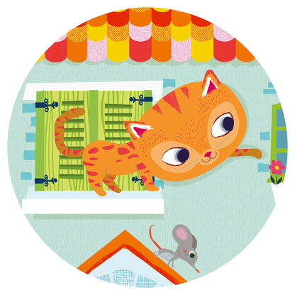 Puzzles silhouettes Pachat & ses amis - 24 pcs