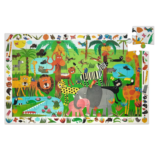 Puzzles observation La Jungle - 35 pcs