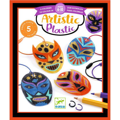 Artistic Plastic Porte-clefs catcheurs