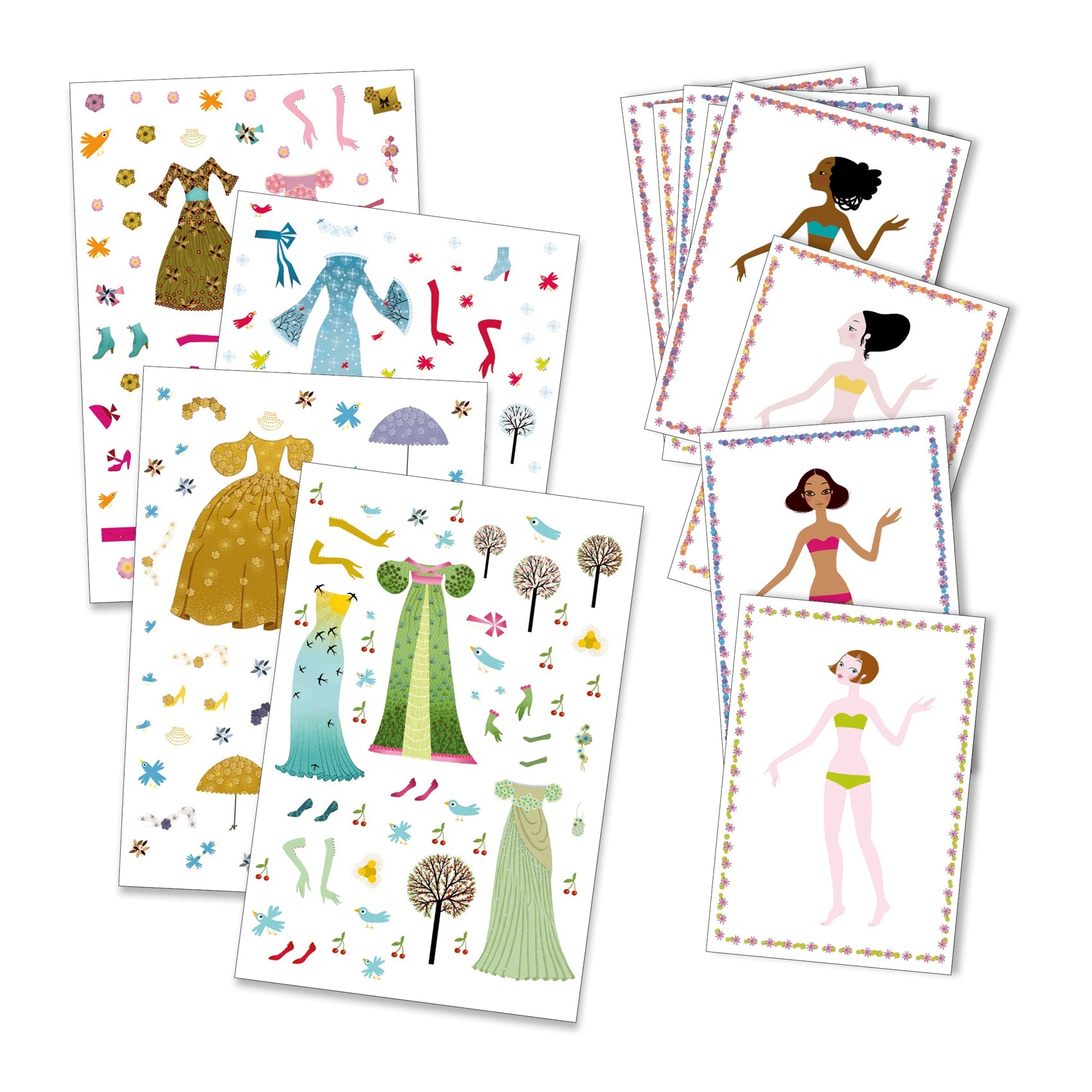 Stickers  Robes des 4 saisons