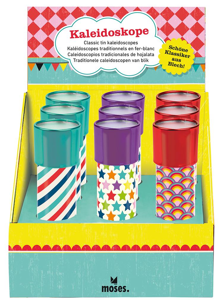 Kaleidoscoop van blik 3 assorti
