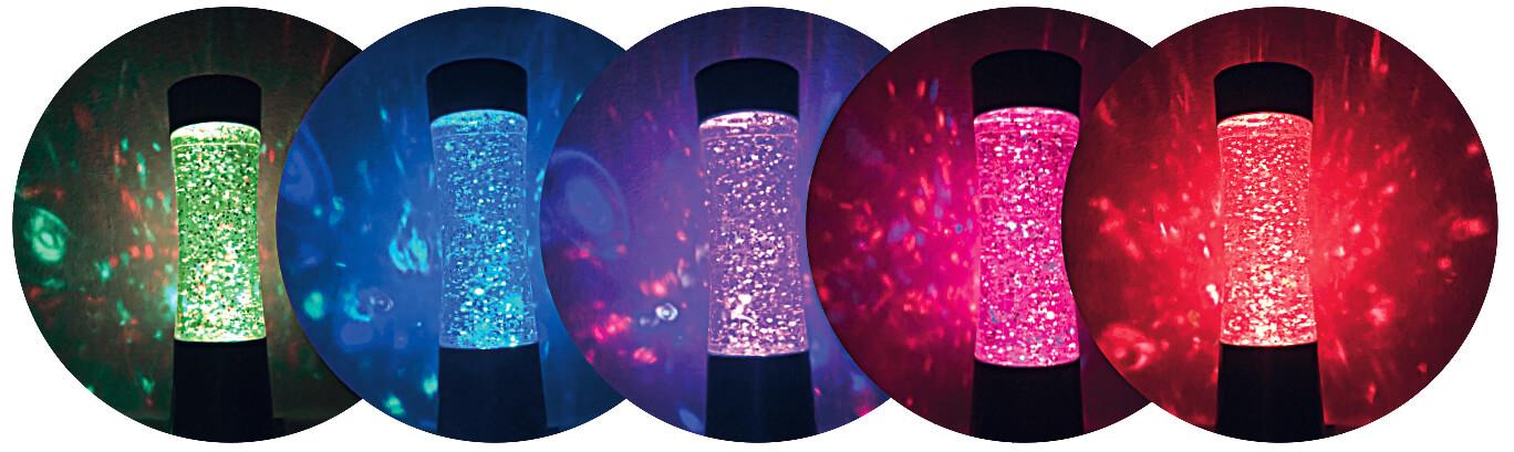 Glitter LED lamp Shake and Shine 15 cm