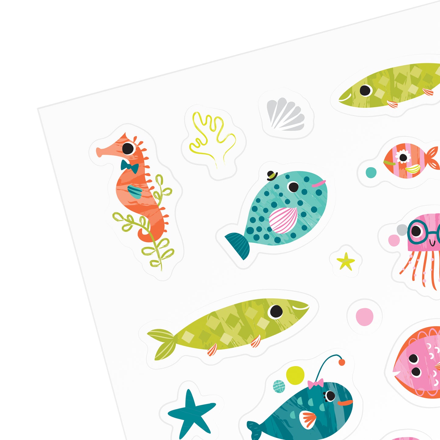 Ooly - Stickiville Stickers - Standard - Ocean Buddies