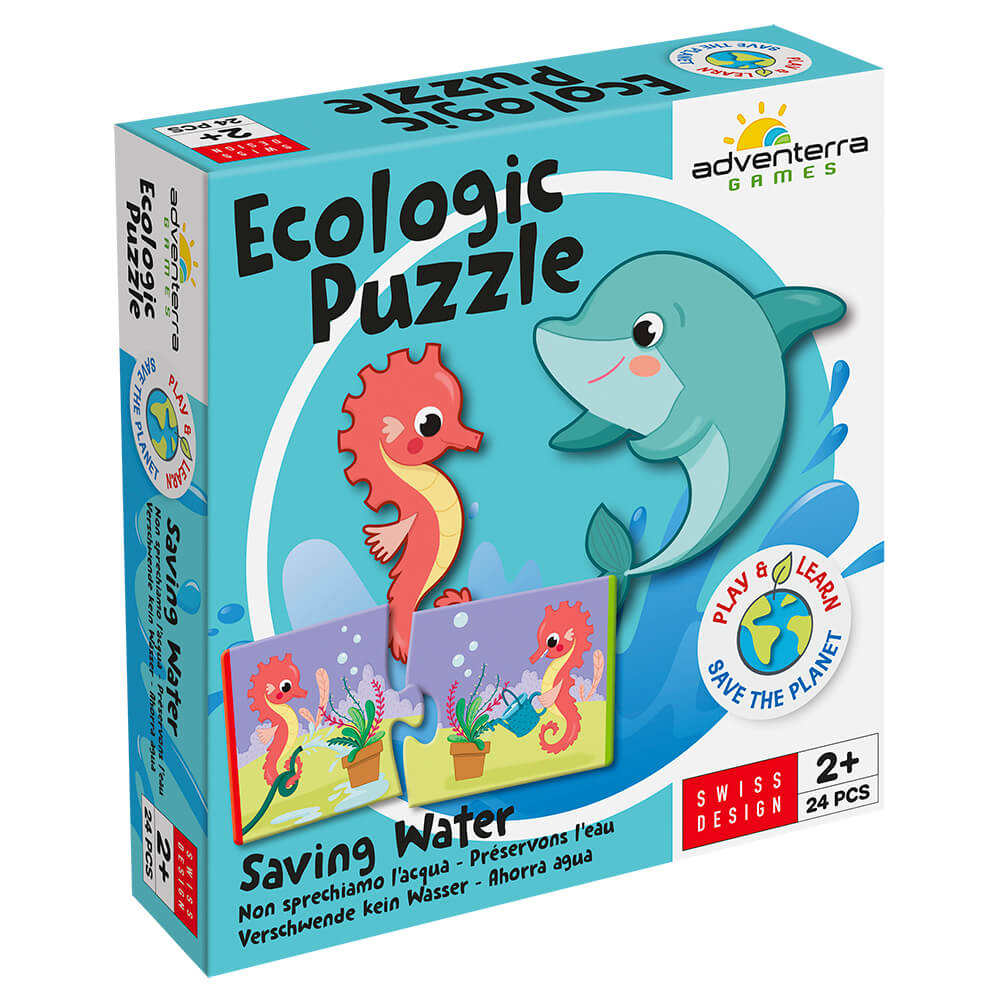 Eco puzzel saving water