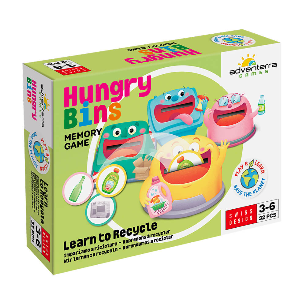 Hungry Bins spel