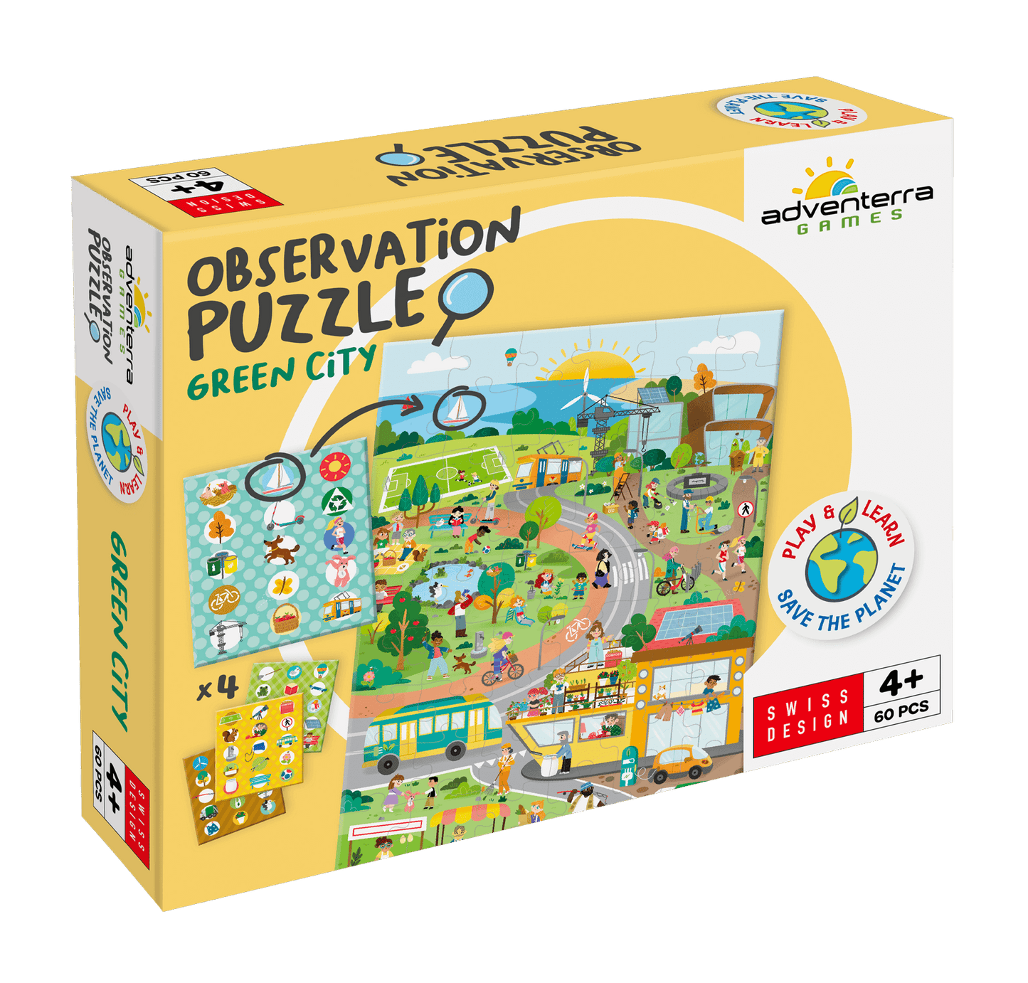 Observation Puzzle Green City