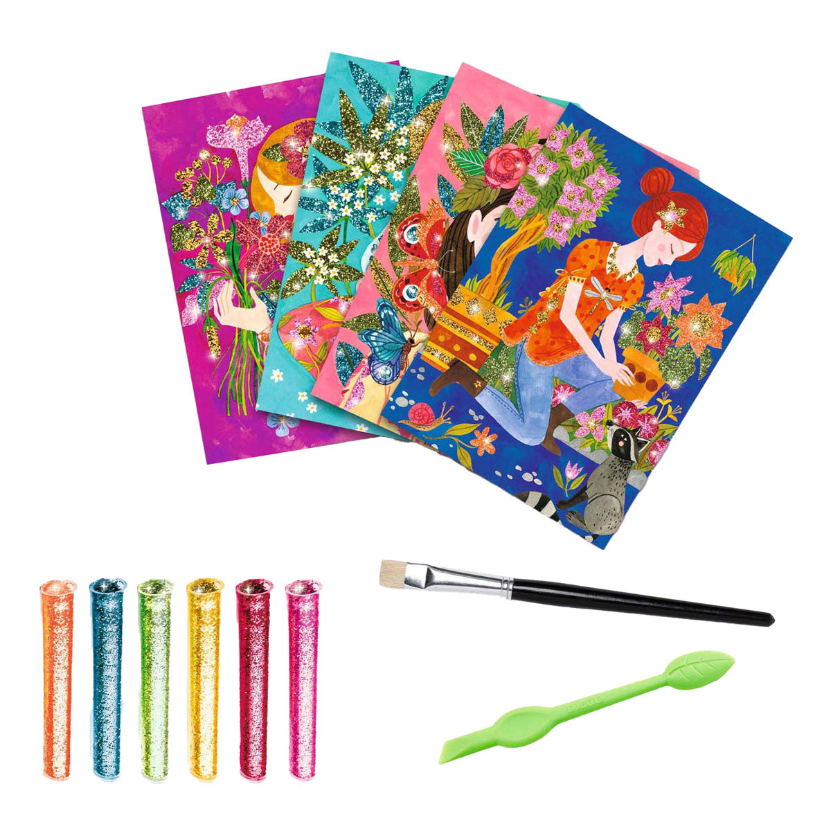 Tableaux à pailleter Le parfum des fleurs